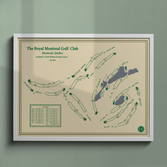 Blue - Royal Montreal Course Map