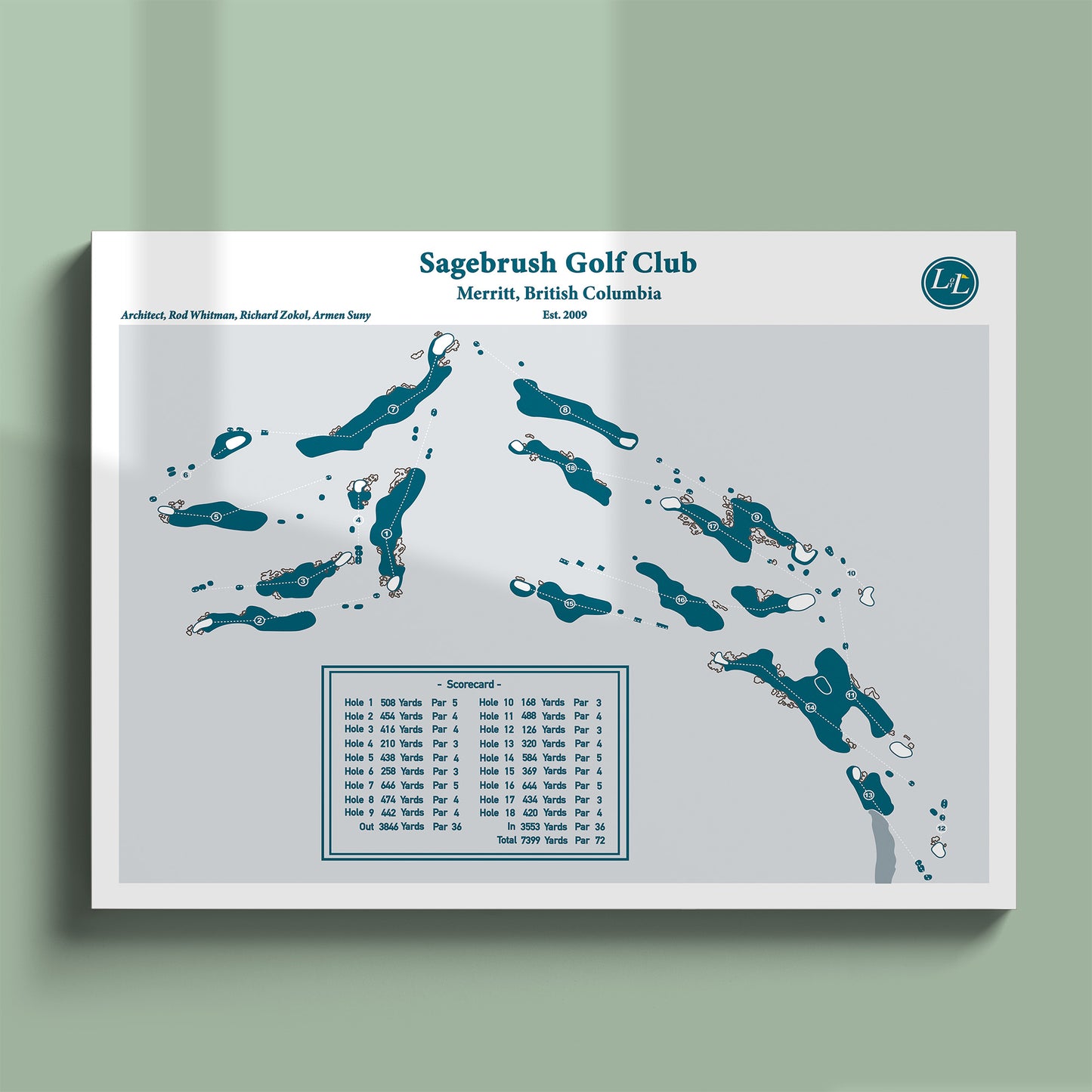 Sagebrush Course Map