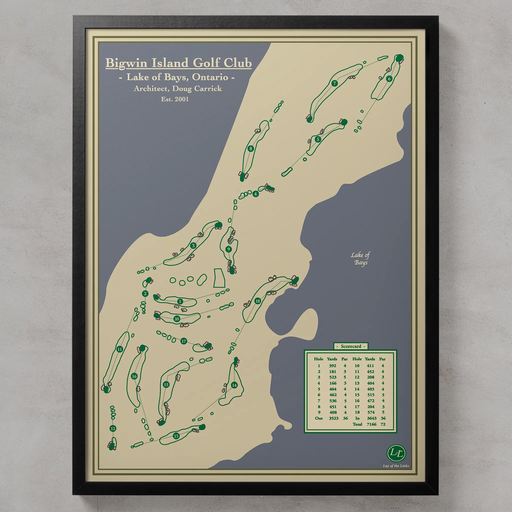 Bigwin Island Golf Club - Golf Course Prints
