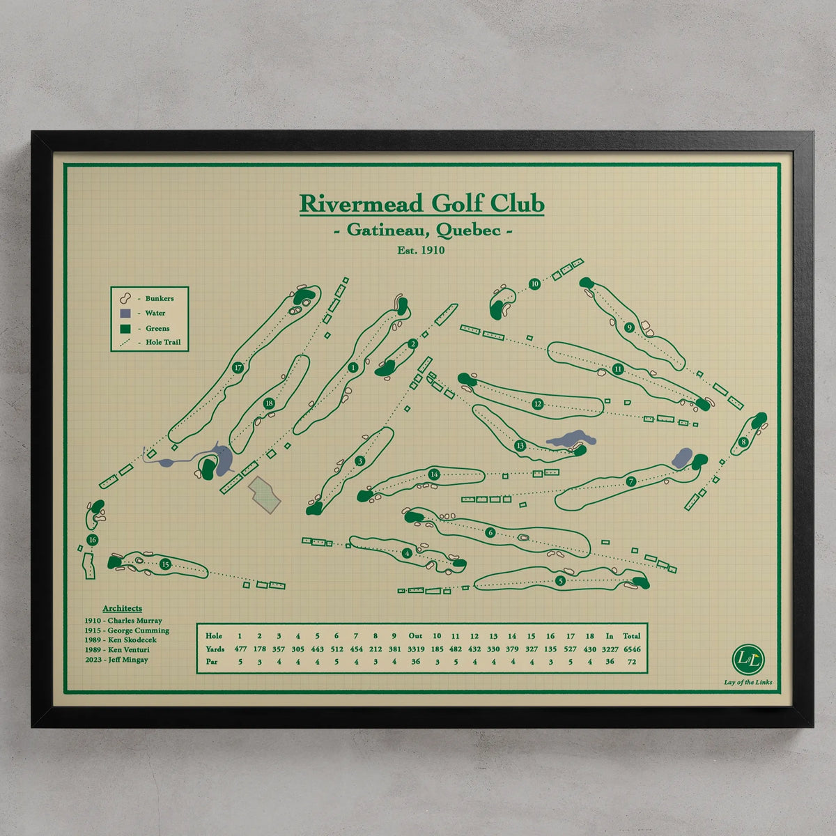 Rivermead-Golf-Club-Map-Print-Gatineau