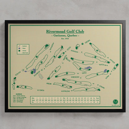 Rivermead-Golf-Club-Map-Print-Gatineau