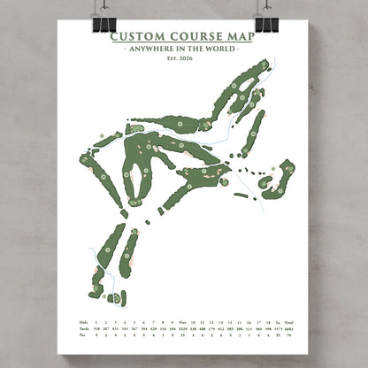 Custom Course Map - Links Series