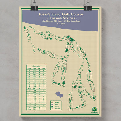 Golf Course Prints - Friars Head Golf Course