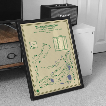 Golf Course Prints - Wee Burn Country Club