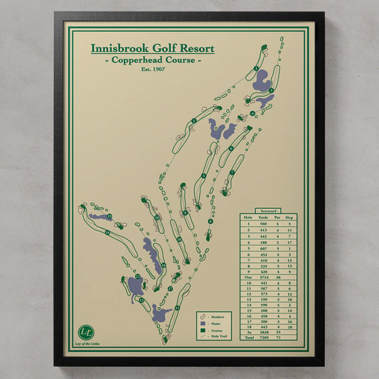 Golf Course Print - Innisbrook Copperhead Course