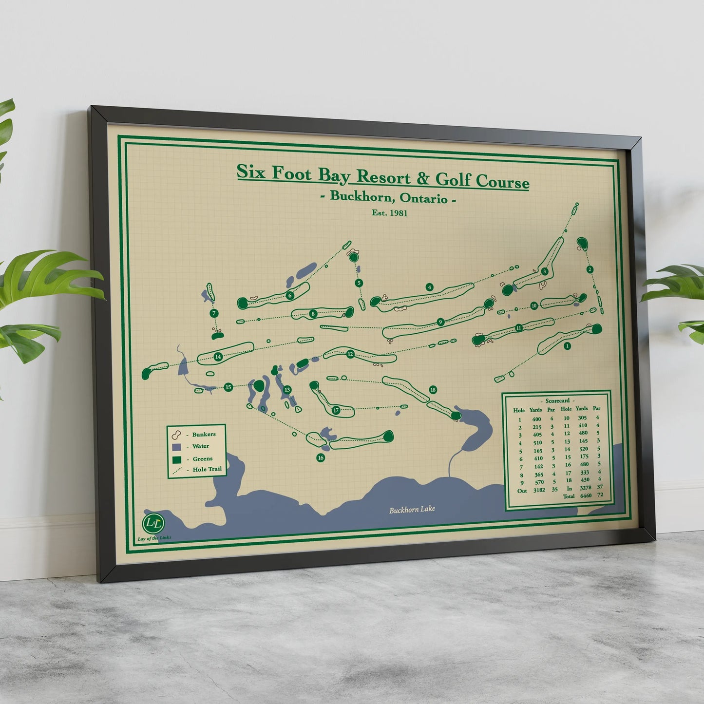 Golf Course Prints - Six Foot Bay Resort & Golf Course Located in Buckhorn, Ontario
