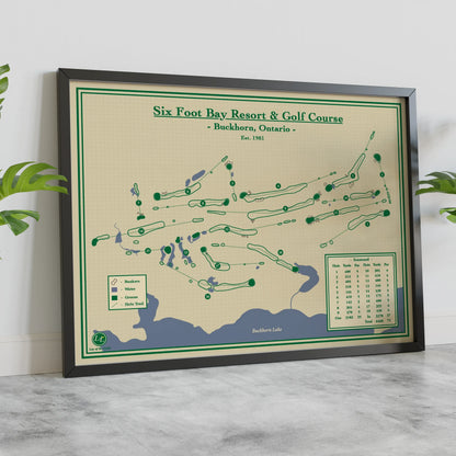 Golf Course Prints - Six Foot Bay Resort & Golf Course Located in Buckhorn, Ontario