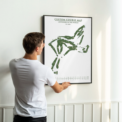 Golf Course Prints - Links Series - Custom Course Option