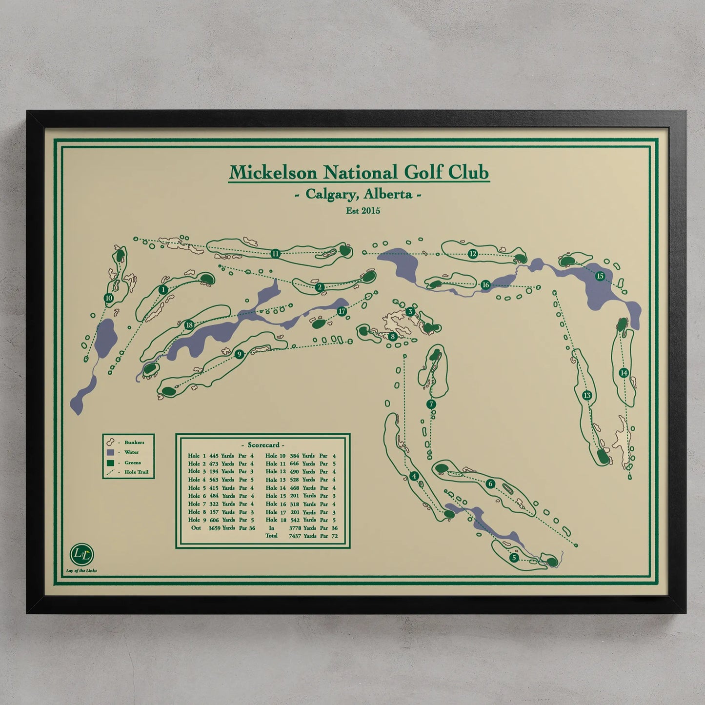 Golf Course Prints - Mickelson National Golf Club