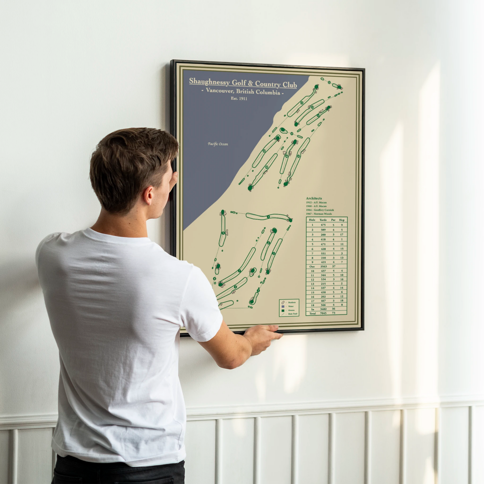 Golf Course Prints - Shaughnessy Golf Club in British Columbia