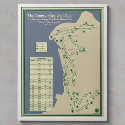 Golf Course Prints - The County Sligo Golf Club in Ireland