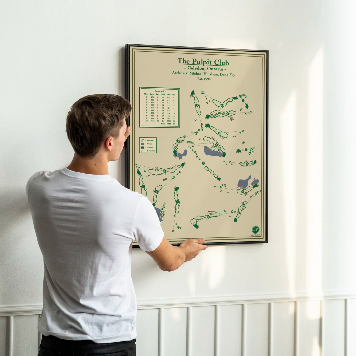 The Pulpit Club - Golf Course Prints