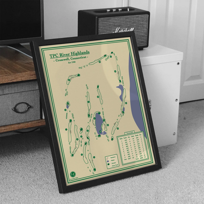 Golf Course Prints - TPC River Highlands - Host of the Travelers Championship