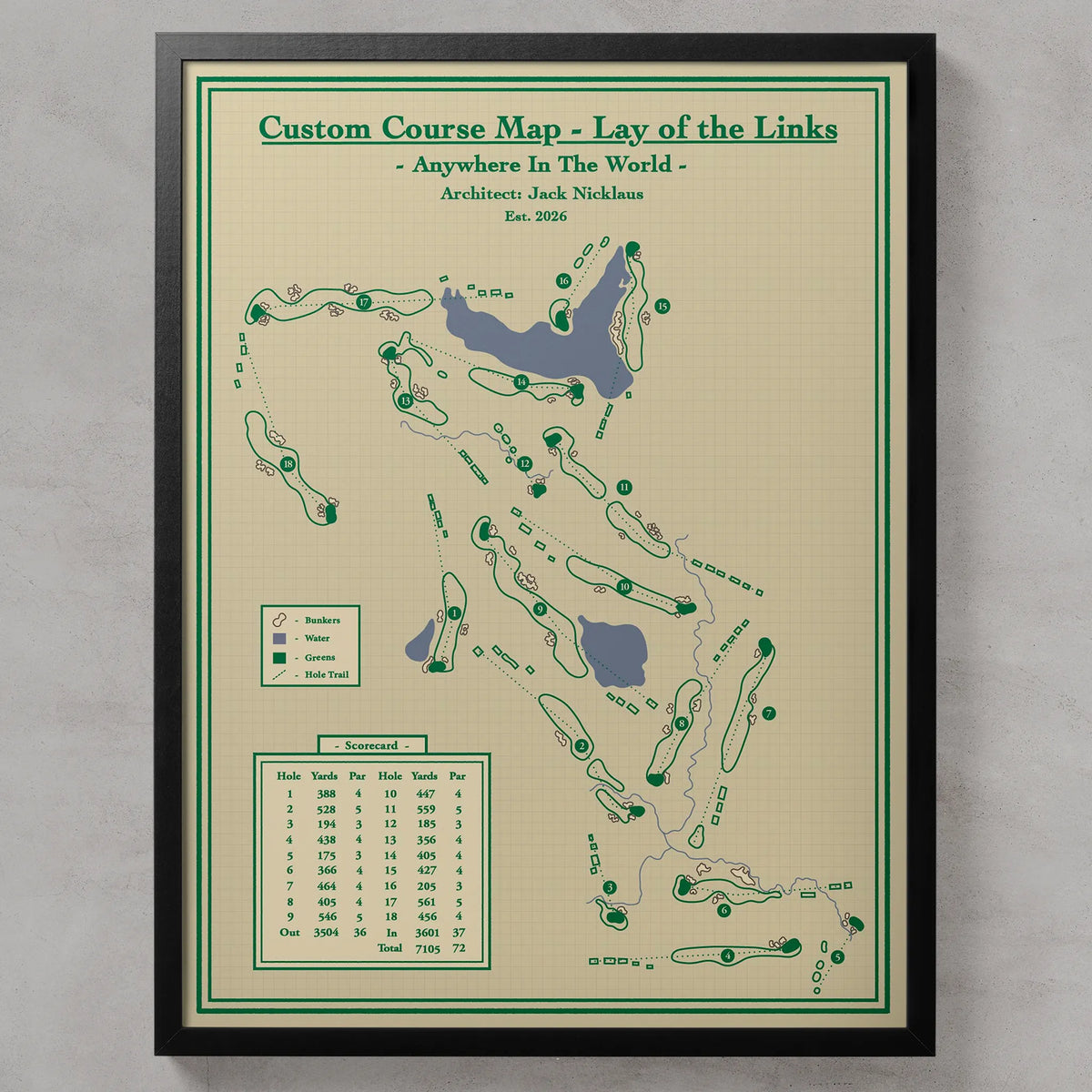 Custom - Blueprint Course Map