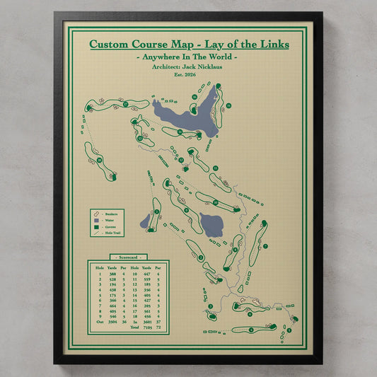 Custom Course Map - Blueprint Series