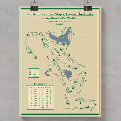 Custom - Blueprint Course Map