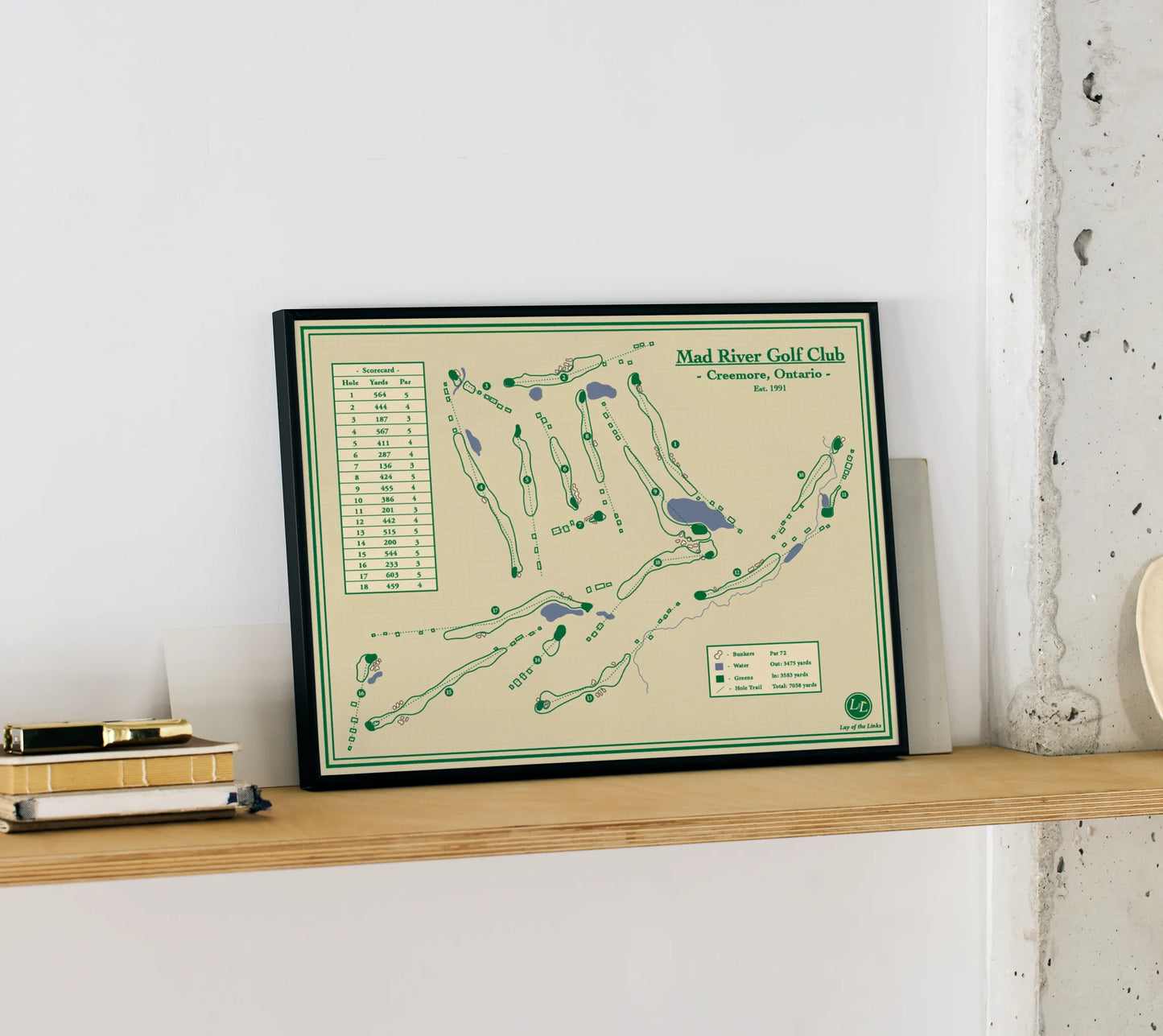 Golf Course Prints - Mad River Golf Club in Canada