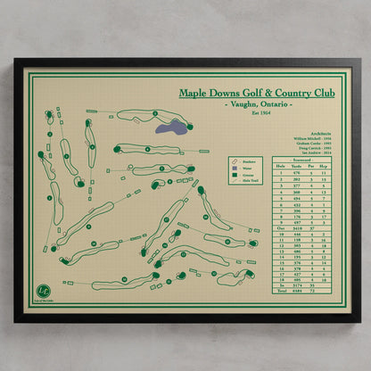 Golf Course Prints - Maple Downs Golf and Country Club