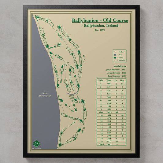 Ballybunion Old Course - Golf Course Prints