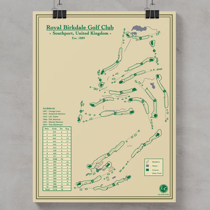 Royal Birkdale Golf Club - Golf Course Prints