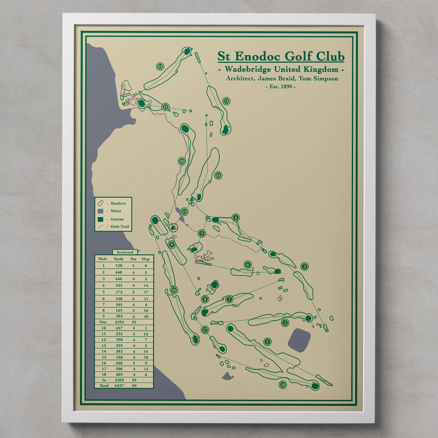 Golf Course Prints - St Enodoc Golf Club
