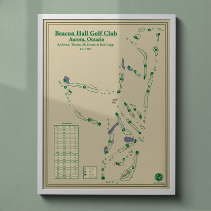 Beacon Hall Course Map