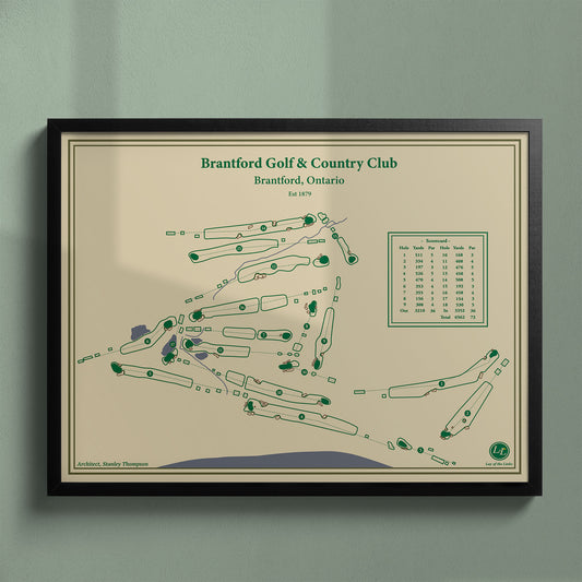 Brantford Course Map