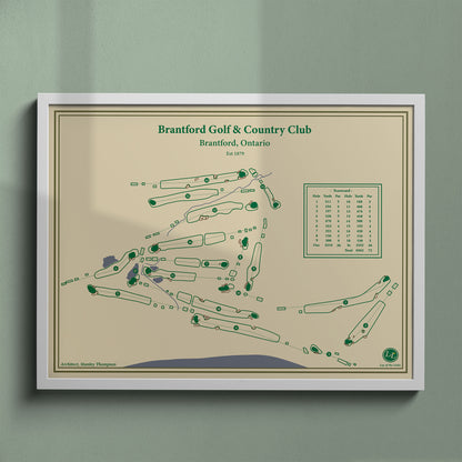 Brantford Course Map