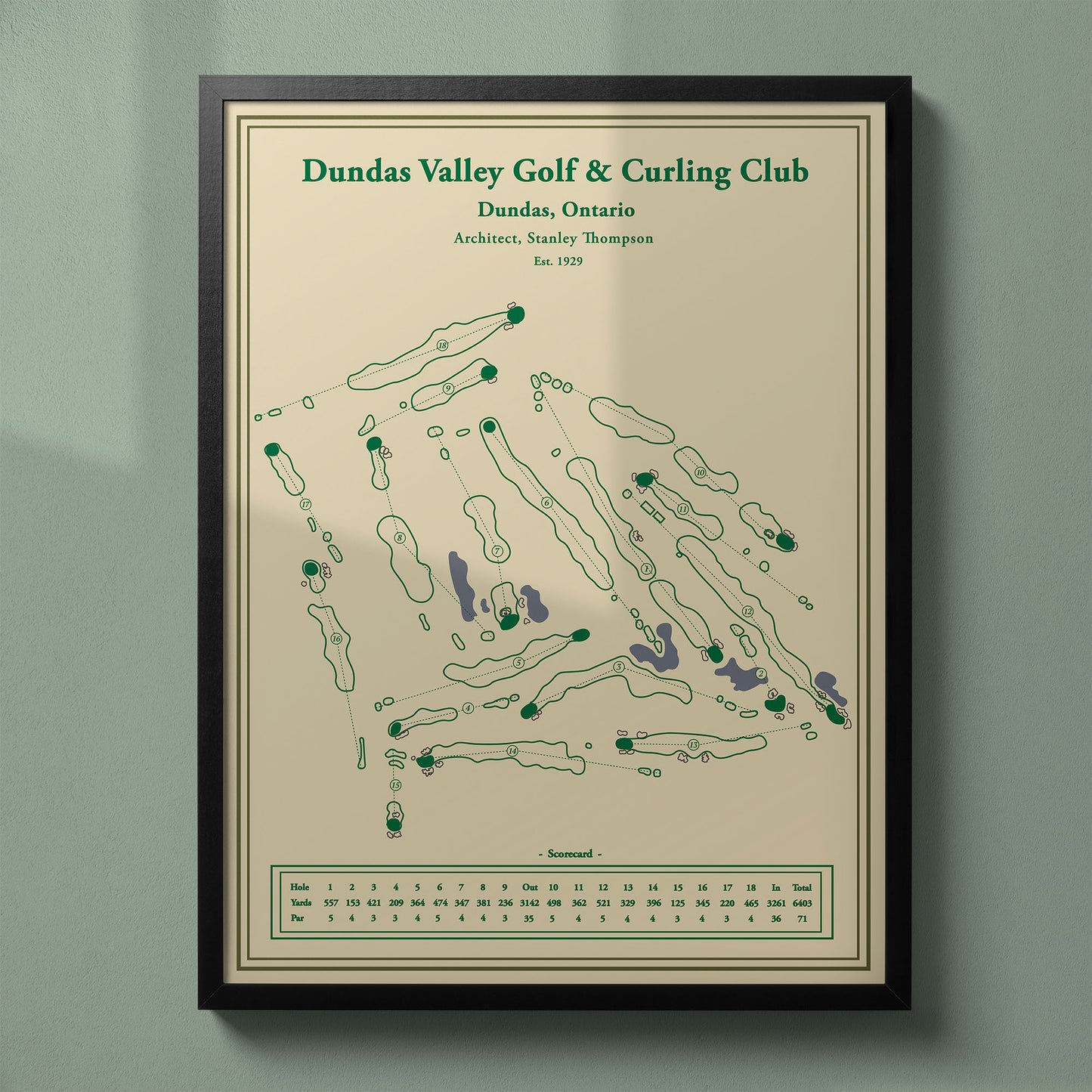 Dundas Valley Course Map