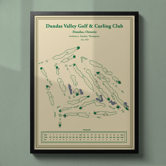 Dundas Valley Course Map