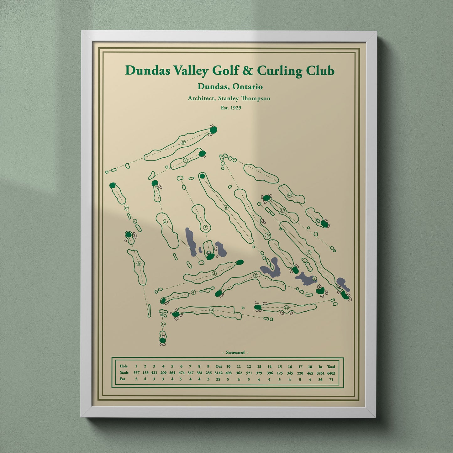 Dundas Valley Course Map