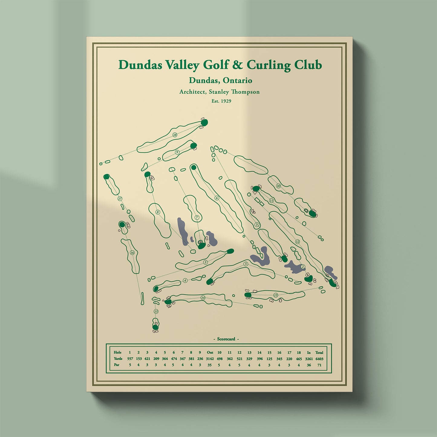 Dundas Valley Course Map