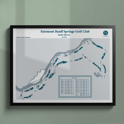 Fairmont Banff Springs Course Map