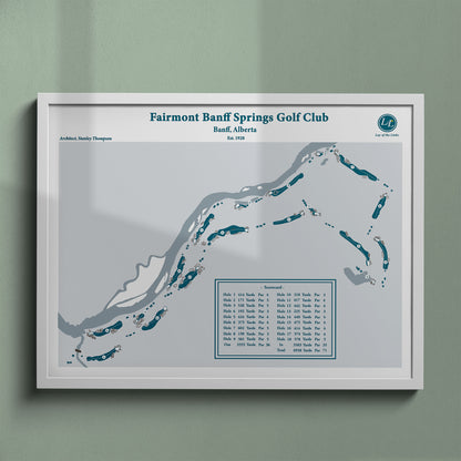 Fairmont Banff Springs Course Map