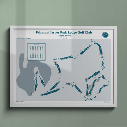 Fairmont Jasper Park Course Map