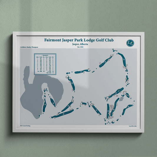 Fairmont Jasper Park Course Map