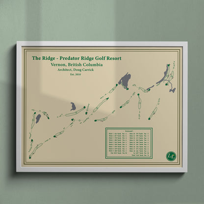 Ridge - Predator Ridge Course Map