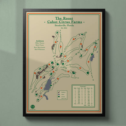 The Roost - Cabot Citrus Farms Course Map