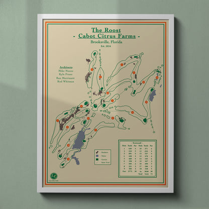 The Roost - Cabot Citrus Farms Course Map
