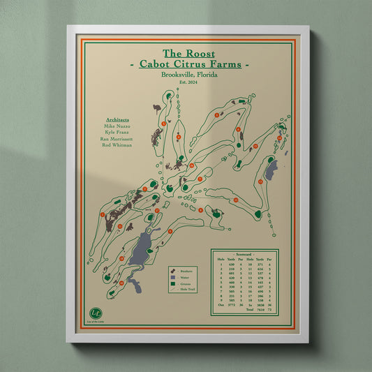 The Roost - Cabot Citrus Farms Course Map
