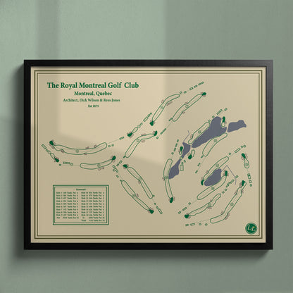 Blue - Royal Montreal Course Map