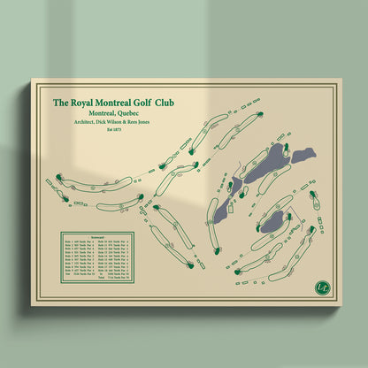 Blue - Royal Montreal Course Map