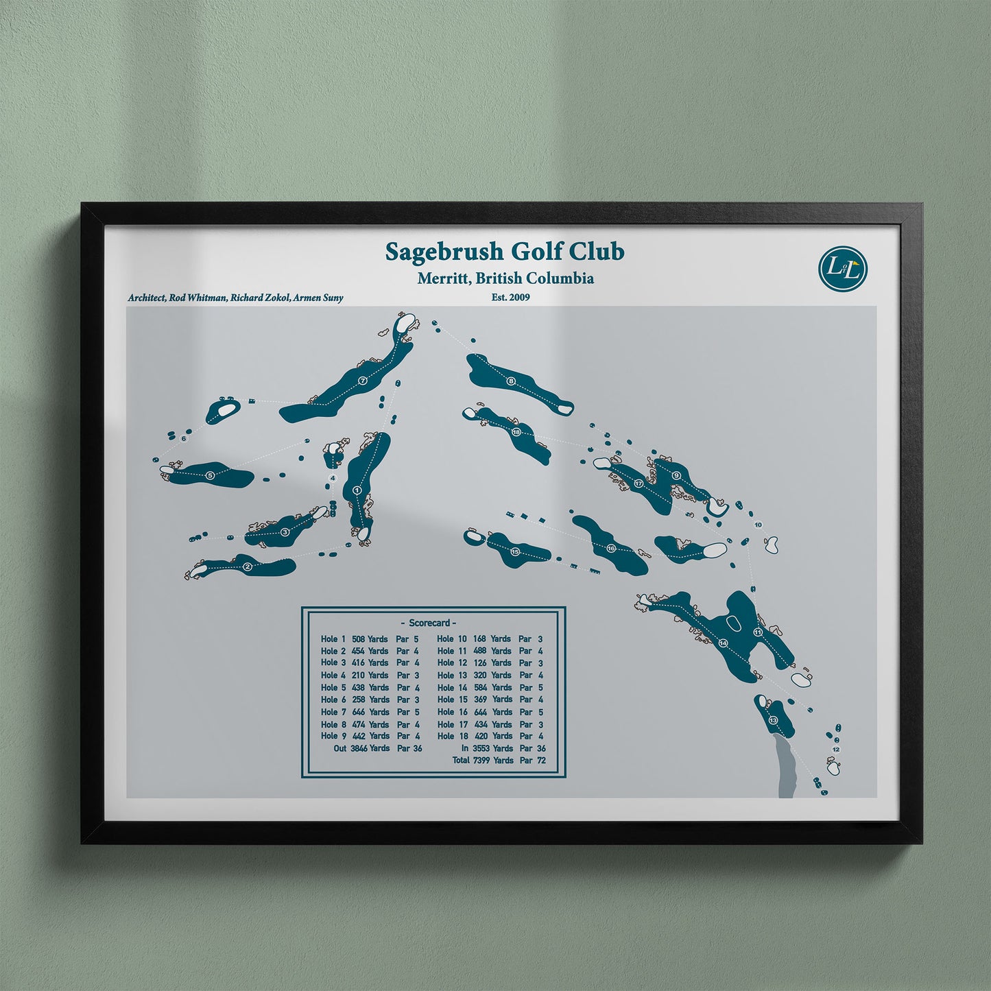 Sagebrush Course Map