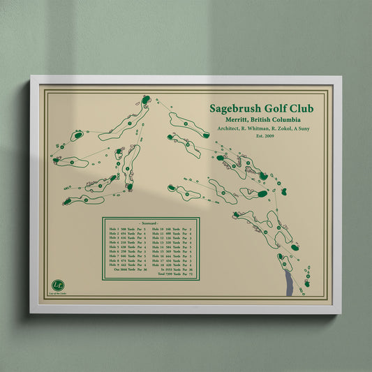 Sagebrush Course Map