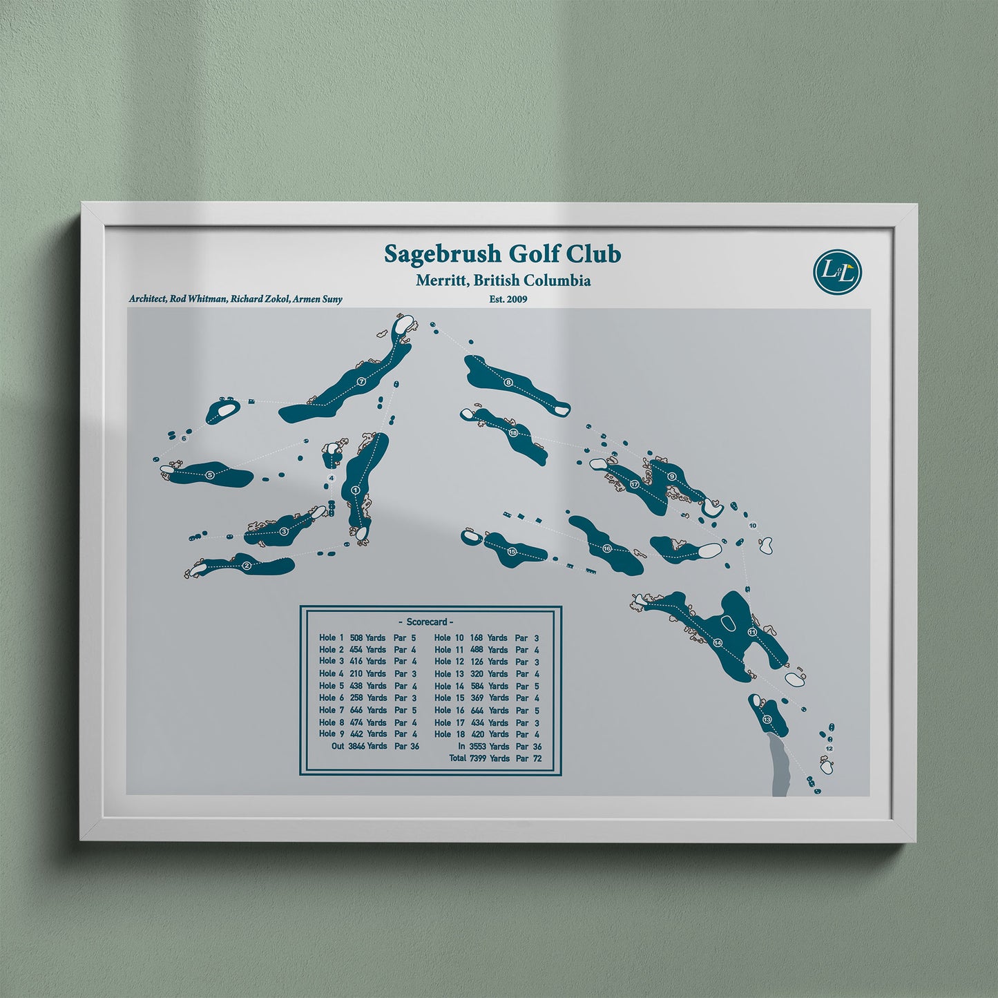 Sagebrush Course Map