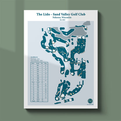the_lido_sand_valley_golf_club_course_map_print_wisconsin_blueprint