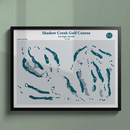 Shadow Creek Course Map