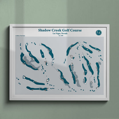Shadow Creek Course Map
