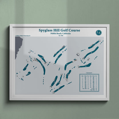 Spyglass Hill Course Map