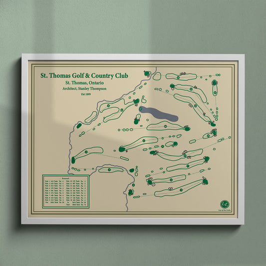 St. Thomas Course Map